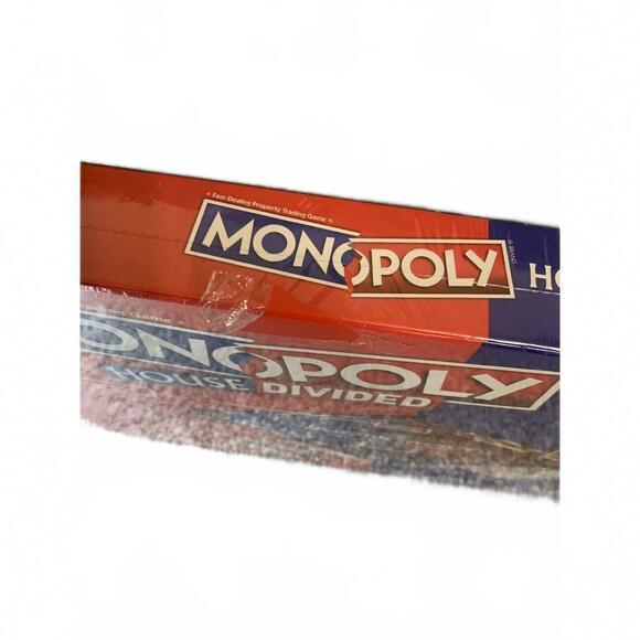 Monopoly House Divided Board Game Why Stop At Boardwalk You Can Have White House - Picture 6 of 11